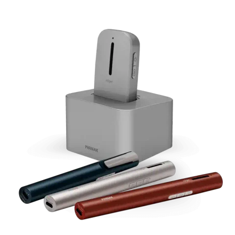 Linha de microfones Phonak Roger